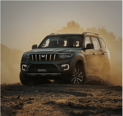 Scorpio N on rent Dehradun